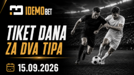 Tiket dana 15.09.2026 – IdemoBet