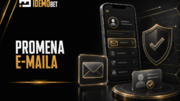Promena e-mail adrese u kladionici – bezbedan postupak