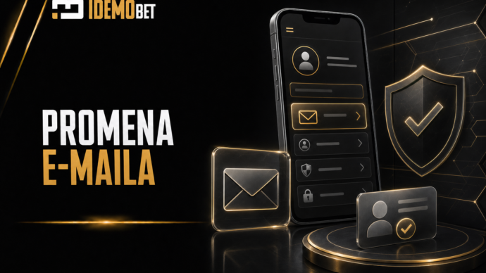 Promena e-mail adrese u kladionici – bezbedan postupak