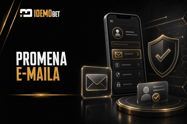 Promena e-mail adrese u kladionici – bezbedan postupak