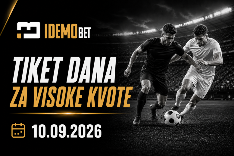 Tiket dana 10.09.2026 – IdemoBet