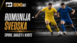 Rumunija – Švedska – IdemoBet tipovi i kvote
