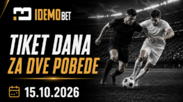 Tiket dana 15.10.2026 – IdemoBet