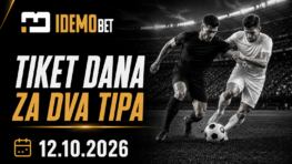 Tiket Dana Za Dva Tipa 12.10.2026 – IdemoBet