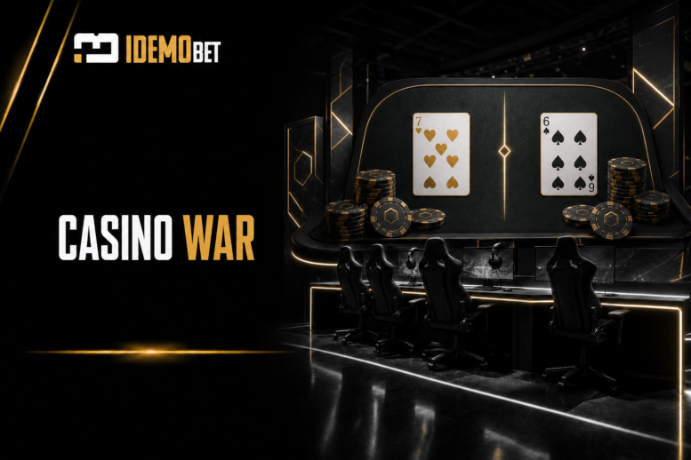 Casino War — poređenje karata, remi i dodatno war deljenje