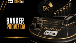 Banker provizija u baccaratu – obračun provizije od pet procenata
