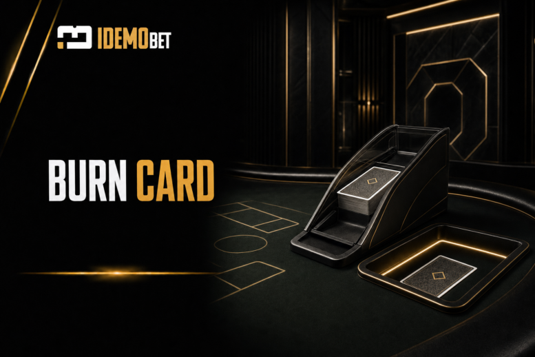 Burn card u baccaratu – karta uklonjena iz šua