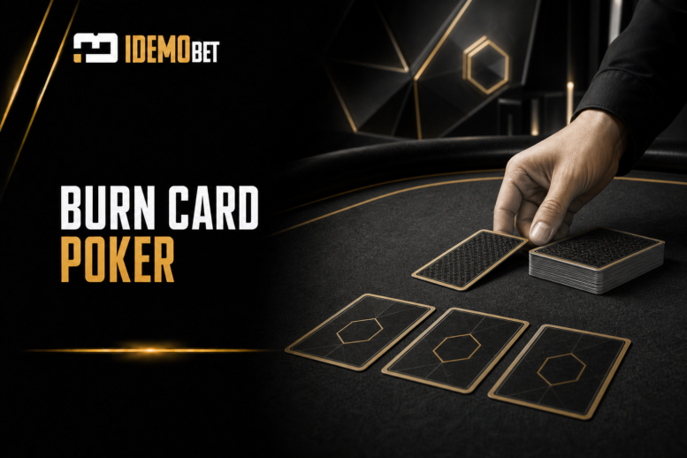 Burn card u pokeru – diler odvaja kartu licem nadole pored špila