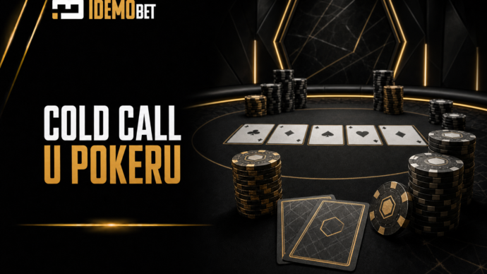 Cold call u pokeru – značenje i primer poteza posle raise-a