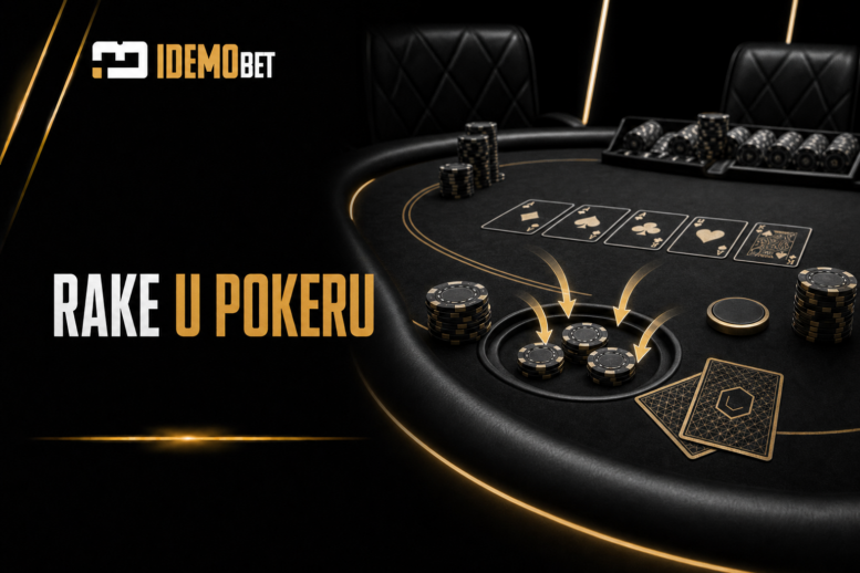 Rake u pokeru – provizija u keš igri i turniru
