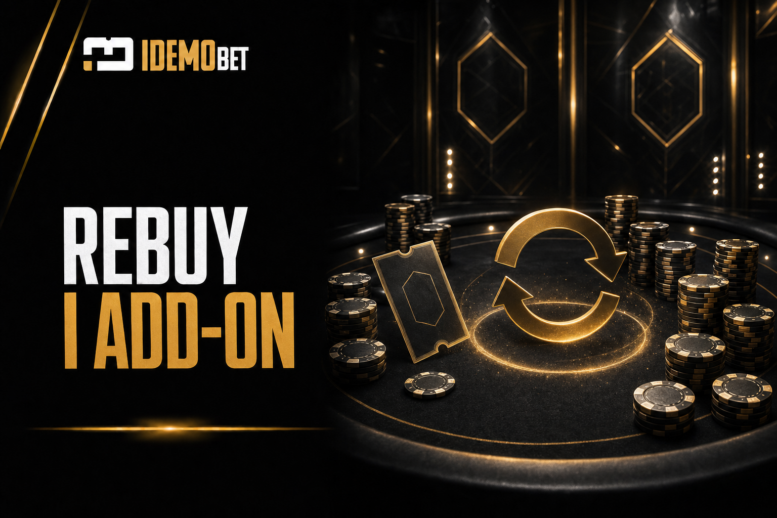 Rebuy i add-on u poker turniru – razlike i re-entry