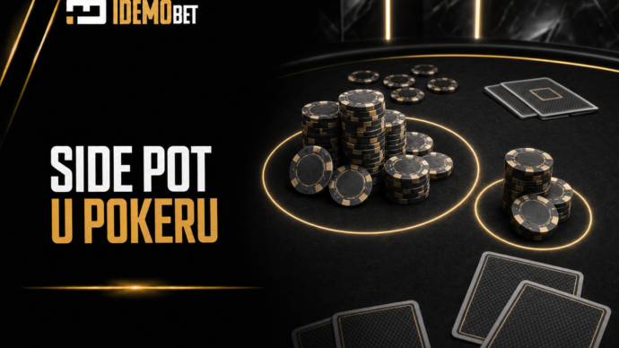Side pot u pokeru – glavni i sporedni pot kod all-in igre