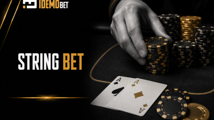 String bet u pokeru – pravilo o iznošenju žetona i najavi podizanja