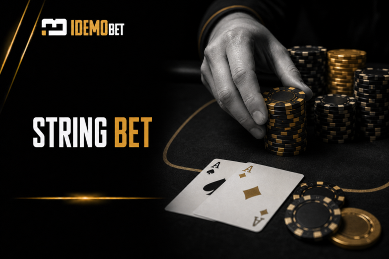 String bet u pokeru – pravilo o iznošenju žetona i najavi podizanja