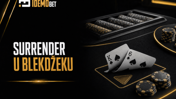 Surrender u blekdžeku – predaja ruke i pola početnog uloga