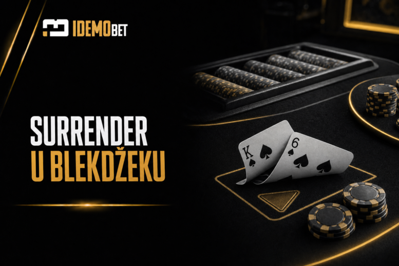 Surrender u blekdžeku – predaja ruke i pola početnog uloga