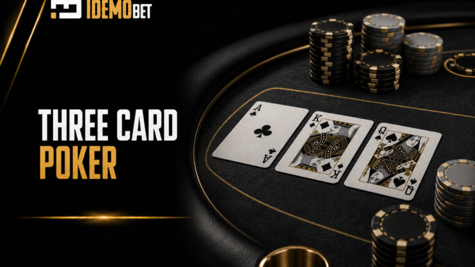 Three Card Poker – tri karte, Ante, Play i pravila igre protiv dilera
